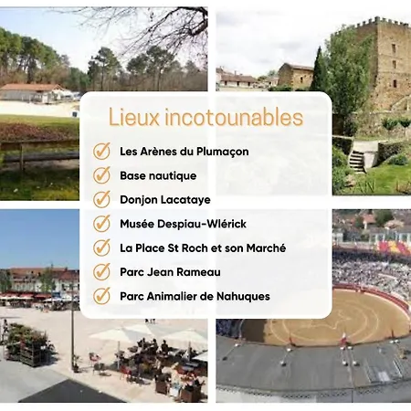 Cab-appart De Marsan Apartmán *